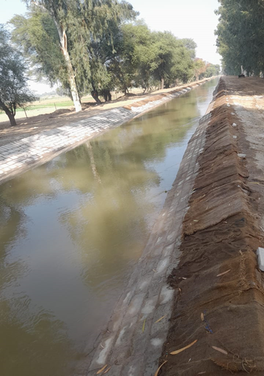 Renovation of Kundal distributary and its minors